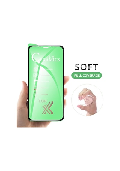Apple Uyumlu   iPhone 12 Pro Max 6.7" 5D Mat Ekran Koruyucu