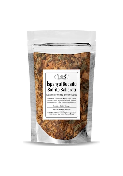 Tos The Organic Spices İspanyol Recaito Sofrito Baharatı 500 G