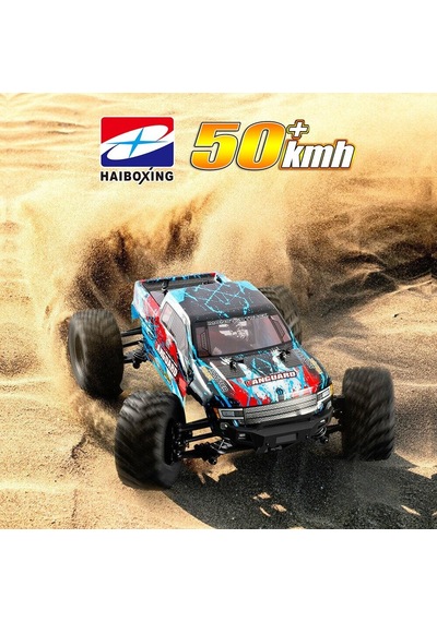 Haıboxıng Rc 1/12 903 Vanguard 50+ Km/h Sürat 4x4 Uzaktan Kumandalı Rc Model Araba Rtr Elektrikli 4wd Offroad Truck Mavi