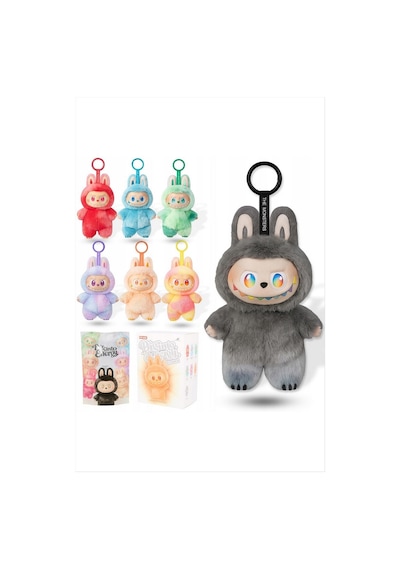 Labubu - 353 - Peluş Çanta Anahtarlık - Novapazr - - Ebruli -