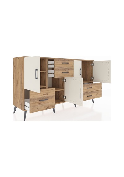 Kronos Konsol 4 Raflı 5 Çekmeceli 4 Kapaklı 176x59x99 Çam-aytaşı/ Çam-aytaşı/çam Kronos Konsol 4 Raflı 5 Çekmeceli 4 Kapaklı 176x59x99 Çam-aytaşı/ Çam-aytaşı/çam