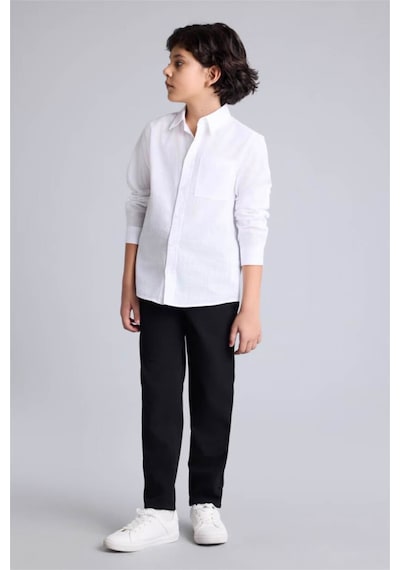 Defacto Her Yöne Esneyen Pantolon Erkek Çocuk G3836a826spbk27 Siyah-bk27