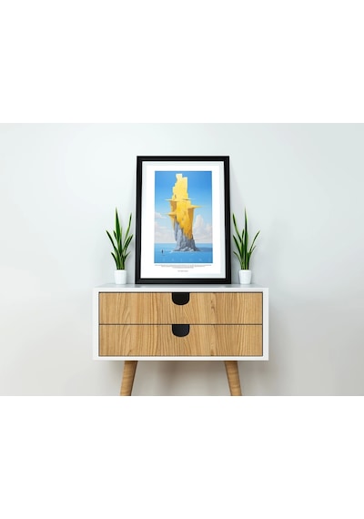 Isalone Serisi No:28 Art Print