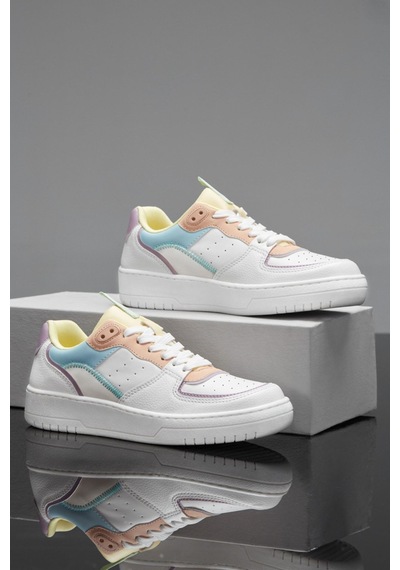 Dark Seer Ds Alley Sneaker 2025 Kadın Beyaz-sarı