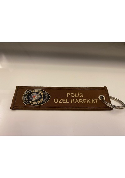Kişiye Özel Polis Özel Harekat Anahtarlık
