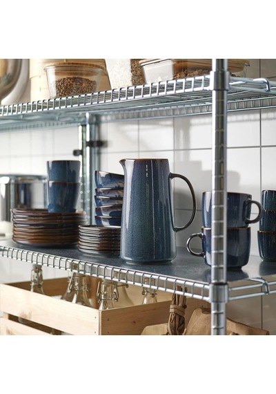 Gladelig Serisi Sürahi, Okyanus Mavi, 1,5 Lt Stoneware Kapaksız
