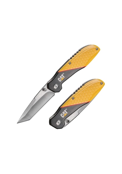 Cat Da980047 Kemer Askı Kancalı Katlanabilir 18cm Paslanmaz Çelik Kamp Çakısı