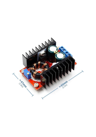 150w Boost Voltaj Yükseltici Modül Dc Dc Çevirici Voltaj Ayarlanabilir Yükseltici 35v 6a Regülatör