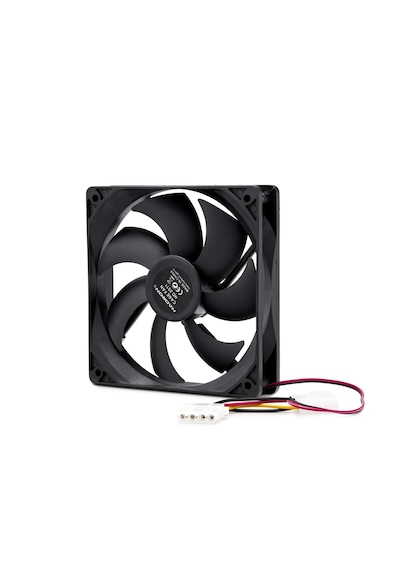 12cm Molex 4pin Soket Kasa Fanı 120x120x25mm Soğutucu Fan Sessiz