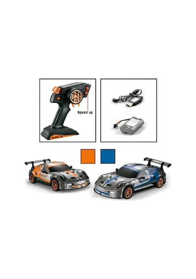 Uzaktan Kumandalı Şarjlı Işıklı Speed Race Hızlı Araba Çok Renkli