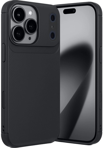 Apple, Uyumlu iPhone 17 Pro Max Auto Focus Karbon Kapak Siyah