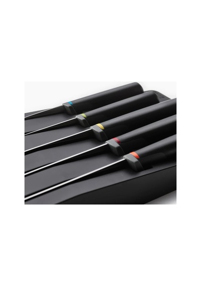 Joseph Joseph 10545 Elevate Store 5 Parça Renkli Bıçak Seti Antrasit