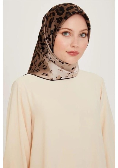 Armine Sura İpek Eşarp 9249-s03 Vizon