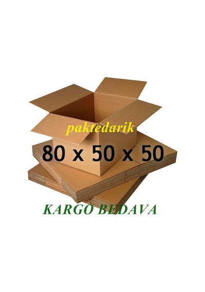Taşıma Kolisi - Eşya Kolisi 80X50X50 Koli 140Gram Kraft 5 Adet