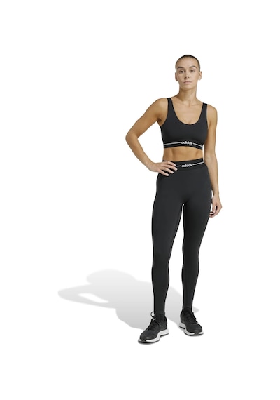 Black Adidas Kadın Koşu - Yürüyüş Tayt Q1 Hyg 1/1 L Kc7673 siyah