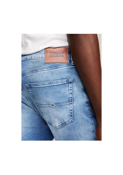 Tommy Hilfiger Scanton Slım Mavi Erkek Slim Fit Kot Pantolon