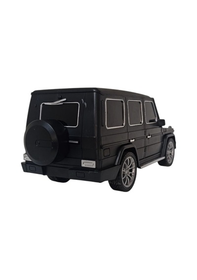 Gerçekçi Tasarım Uzaktan Kumandalı Şarjlı Full Fonksiyon Jeep Araba 1:16 Ölçek Siyah