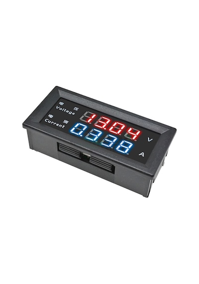 Alkatronik-Panel Tip Dc 0-200V 10A Mv Voltmetre Ma Ampermetre M4430