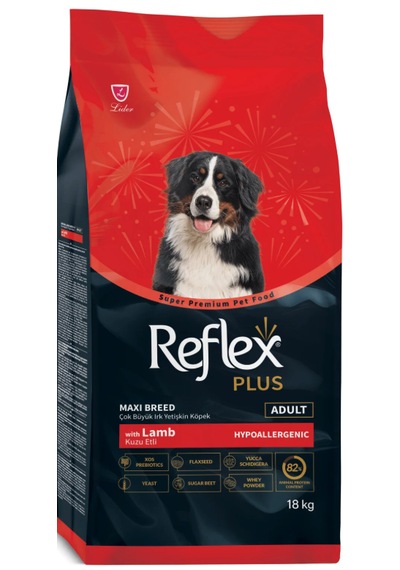 Reflex Plus Hipoalerjenik Çok Büyük Irklar İçin Kuzu Etli Yetişkin Köpek Maması 18 Kg