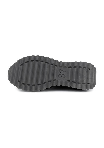 Tamer Tanca Kadın Suni Deri Siyah Süet/antrasit Sneakers & Spor Ayakkabı 1009 2220 Bn Ayk Sk25-26 Syh/syh Suet/ant Siyah