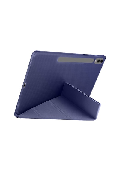 Samsung Galaxy Tab S10 Plus X820 12.4 Uyumlu Darbe Korumalı Kalemlikli Smart Cover Kılıf Klasik