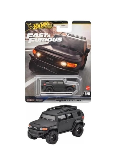 Hot Wheels Fast-furious Premium Araba Toyota Fj Cruıser Hnw46-hrt99