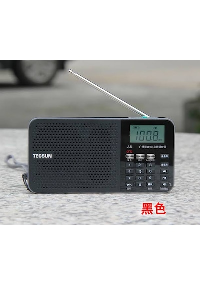 Tecsun A5 Taşınabilir Şarjlı Cep Bluetooth Mp3 Radyosu
