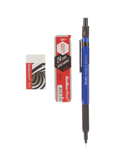 Graphx 3'lü Set Versatil Kalem 0.7 Mm Antrasitsilgimin 0.7 Mm Antrasit