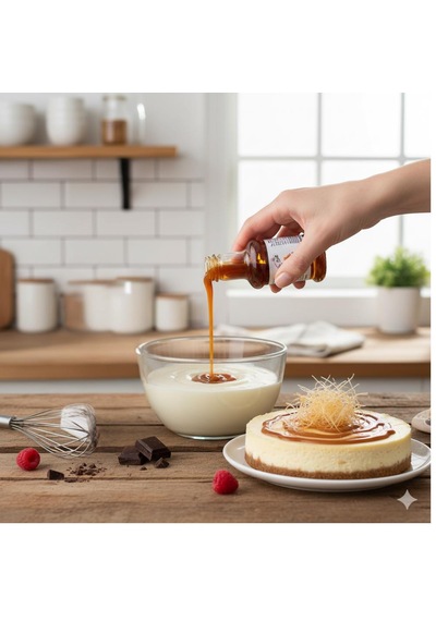 Karamel Aroması 40 G Pasta, Kek, Tatlı Ve Dondurmalar İçin Yoğun Karamel Lezzeti