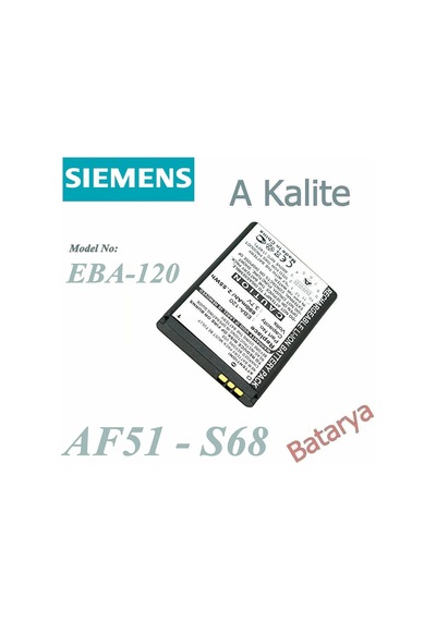Siemens Uyumlu Af51 S68 V30145-K1310-X394 Batarya Eba-120 Batar