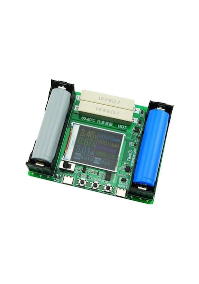 Robodünya 18650 Lcd Dijital Lityum Pil Kapasitesi Ölçüm Test Cihazı Modülü