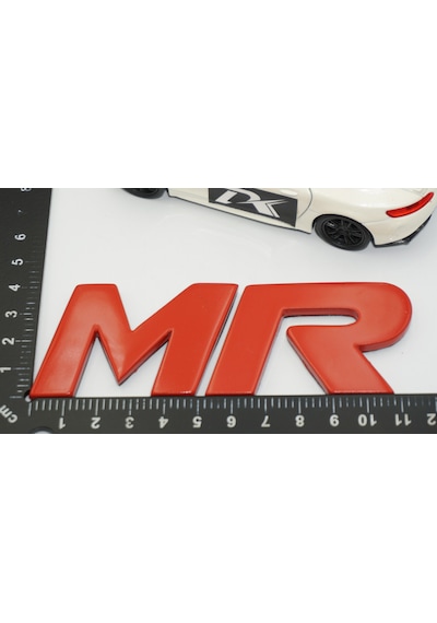 Dk Tuning Lancer Evolution Mr Kırmızı Bagaj Yazı Logo Mitsubishi