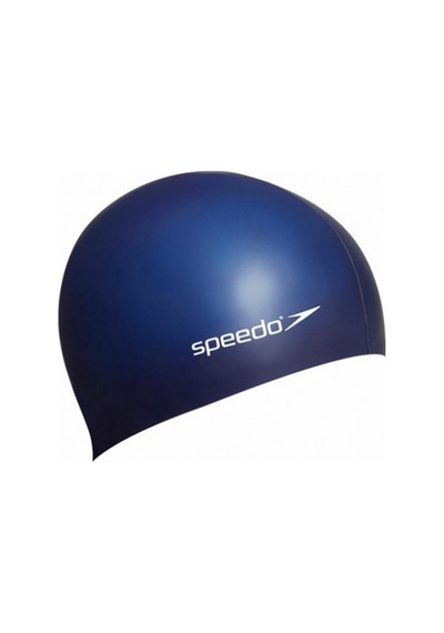 Speedo Plaın Flat Sılıcone Bone 06 Yüzücü Bonesi Lacivert Çok Renkli