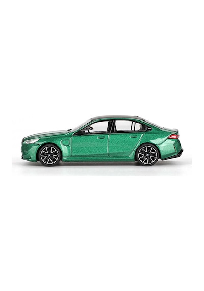 Mını Gt 1:64 Bmw M5 G90 Isle Of Man Green Metallic Blister Paket Diecast Model Araba Mgt01086-bl Yeşil