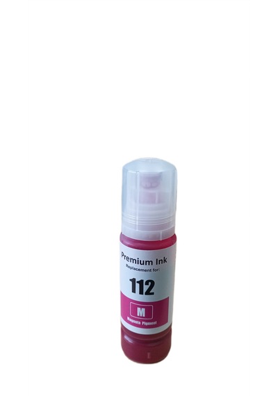 Epson Ecotank 112 Kırmızı Uyumlu Mürekkep 70 Ml C13t06c34a