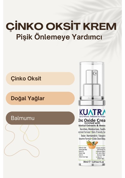 Kuatra Çinko Oksit Krem Pişik Önlemeye Yardımcı