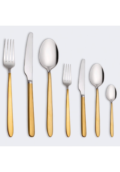 Jumbo 9400 Mat Altın 84 Prç 12 Kişilik Çkb Set Renkli