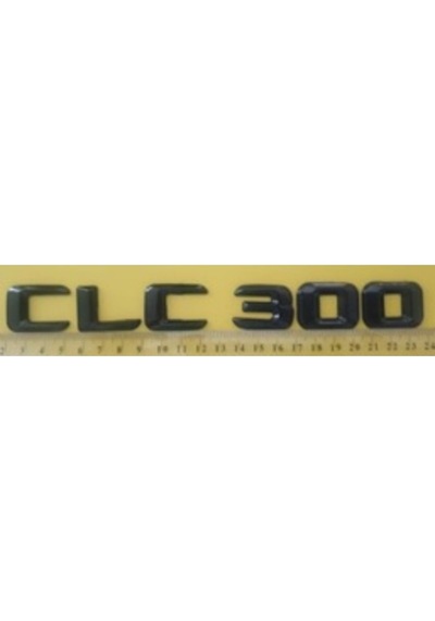 Mercedes Uyumlu Yazı Clc 300 Siyah