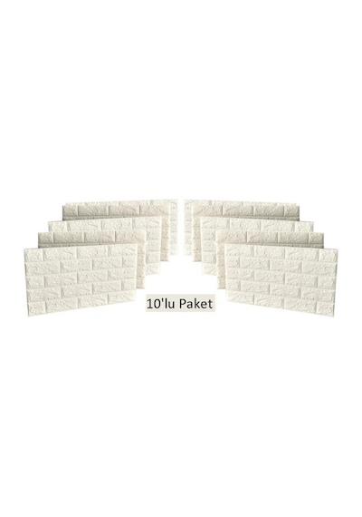 Kendinden Yapışkanlı Duvar Kağıdı 10 Adet 70X38 Cm (500227015)