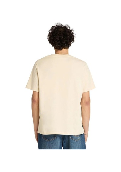 Timberland Holiday Front Graphic Ss Tee T-shirt - Tb0a5mj2efl1-11416 Angora