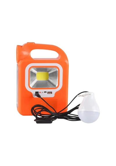 POWERMASTER HB-6399A COB LEDLİ SOLARLI 3 KADEMELİ USB ÇIKIŞLI ŞAR