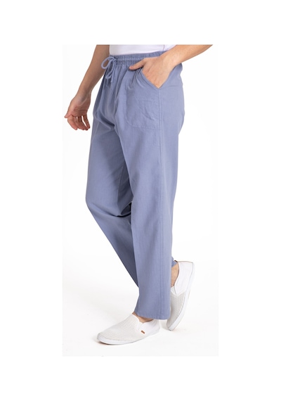 Mutlu City Erkek Ham Bez Lastikli Yüksek Bel Rahat Kalıp %100 Natural Pamuk Eşofman Alt Pantolon Alt Giyim 2188-İndigo Mutlu City Erkek Ham Bez Lastikli Yüksek Bel Rahat Kalıp %100 Natural Pamuk Eşofman Alt Pantolon Alt Giyim 2188-İndigo