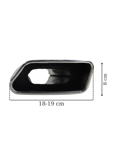 Bmw F10 Gt550 Kare Egzoz Ucu Takımı F10 Egzos F10 Egsoz Başlığı