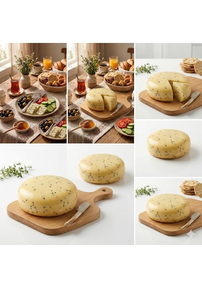 Göbek Kaşar 500 Gr Çörekotlu