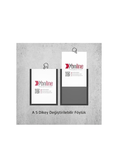 A5 Siyah Dikey Belge Çerçevesi Kolay Değiştirilebilir Kendinden Yapışkanlı Duvar Ve Kapı Tipi Föylük