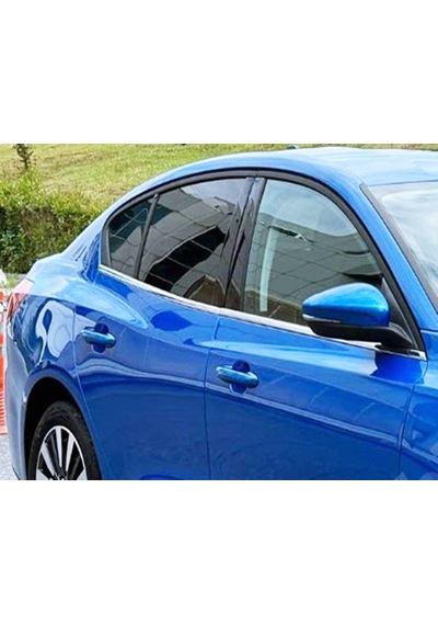 Ford Focus Hb-sedan Krom Cam Çıtası 4 Prç P.çelik 2018 Sonrası