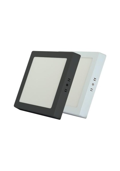 18W Sıva Üstü Beyaz Kasa Kare Led Panel Beyaz