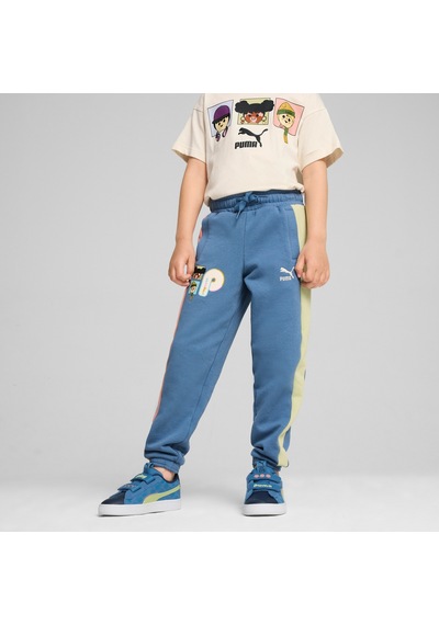 Puma X Playmobıl T7 Çocuk Eşofman Altı 627397 24 Mavi