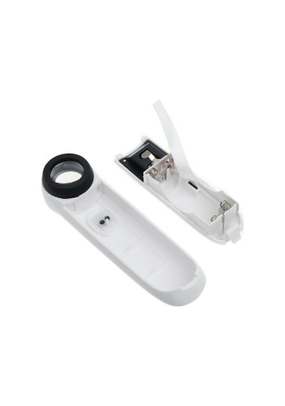 Mg 6B1B Led Işıklı El Tipi Büyüteç 40X Büyütme 21Mm Lens