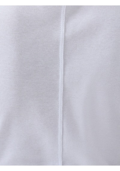Fitted Kadın Tshirt K.kol Beyaz